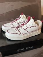 Karl Kani Schuhe Gr 44,5 weiß rot Nordrhein-Westfalen - Borgentreich Vorschau