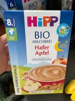 Hipp Milchbrei 3 Packungen Hafer Apfel Kinderkeks Grieß Banane Niedersachsen - Heeßen Vorschau