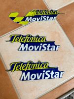 Telefonica Movistar je Stück Aufkleber 2xSuzuki Gsxr und 1xRoller Bayern - Pentling Vorschau