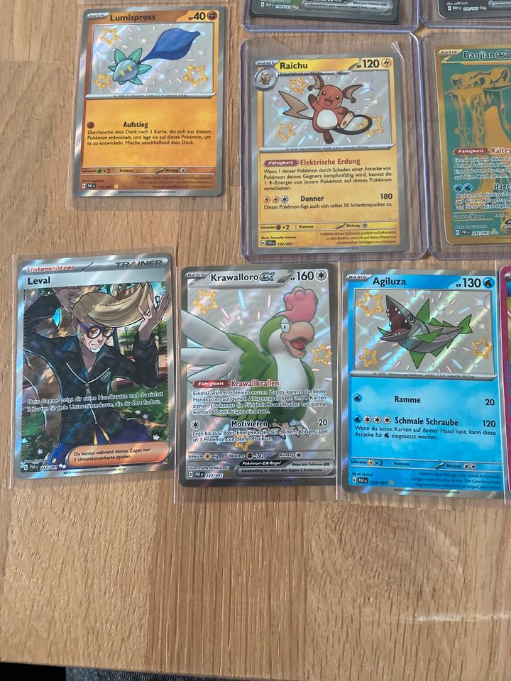 Pokémon/ Pokemon Karten Tausch 151 Pokemon Sammlung Glurak ex in Neustadt b.Coburg