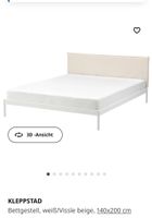 Kleppstad Ikea Doppelbett + schaumstoffmatratze wie neu 140x200 Baden-Württemberg - Gomaringen Vorschau