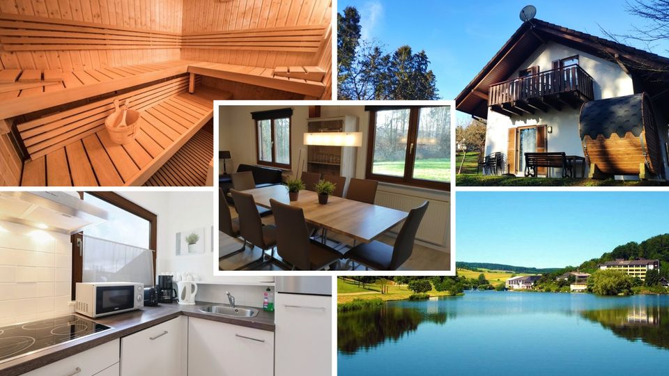 Ferienhaus Zeta für 7p - See, Wald, Sauna, WLAN in Kirchheim