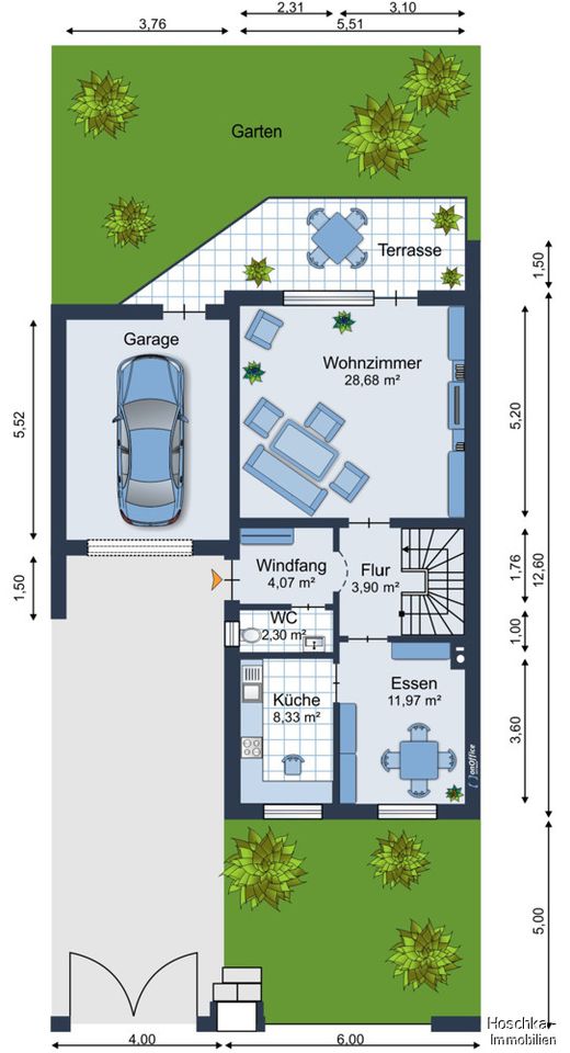 DHH in ruhiger Lage mit 523 m² Grundstück. Vermietet, begründeter Eigenbedarf ist möglich! in München