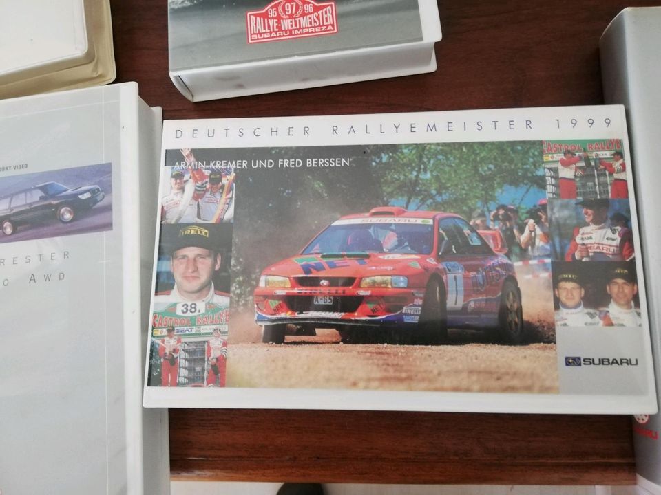 Subaru VHS Cassetten, Rallye uvm in Schwalmstadt