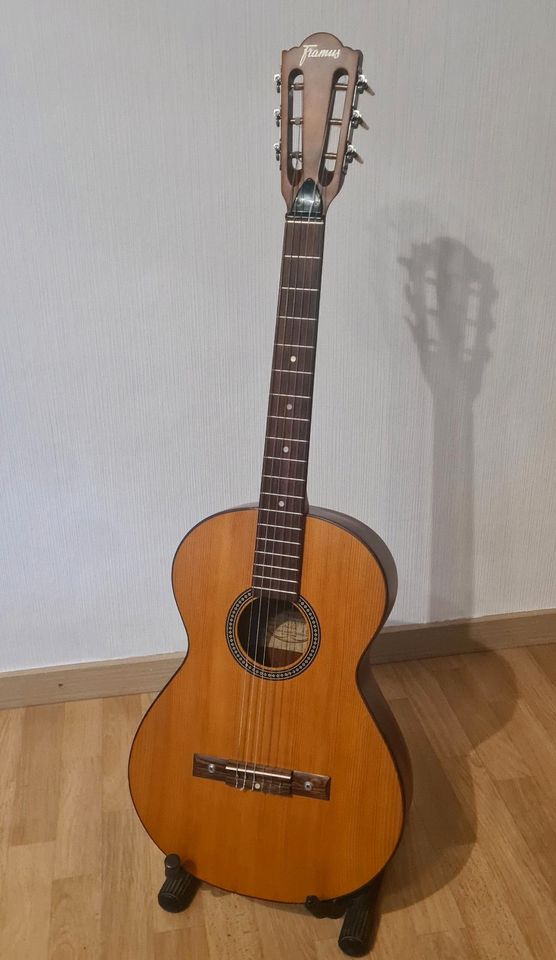 Framus Nylon Saiten Akustik Gitarre mit Tonabehmer in Waldsolms