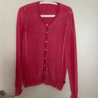 Tom Tailor Denim Strickjacke pink weiß Gr. L Dresden - Schönfeld-Weißig Vorschau