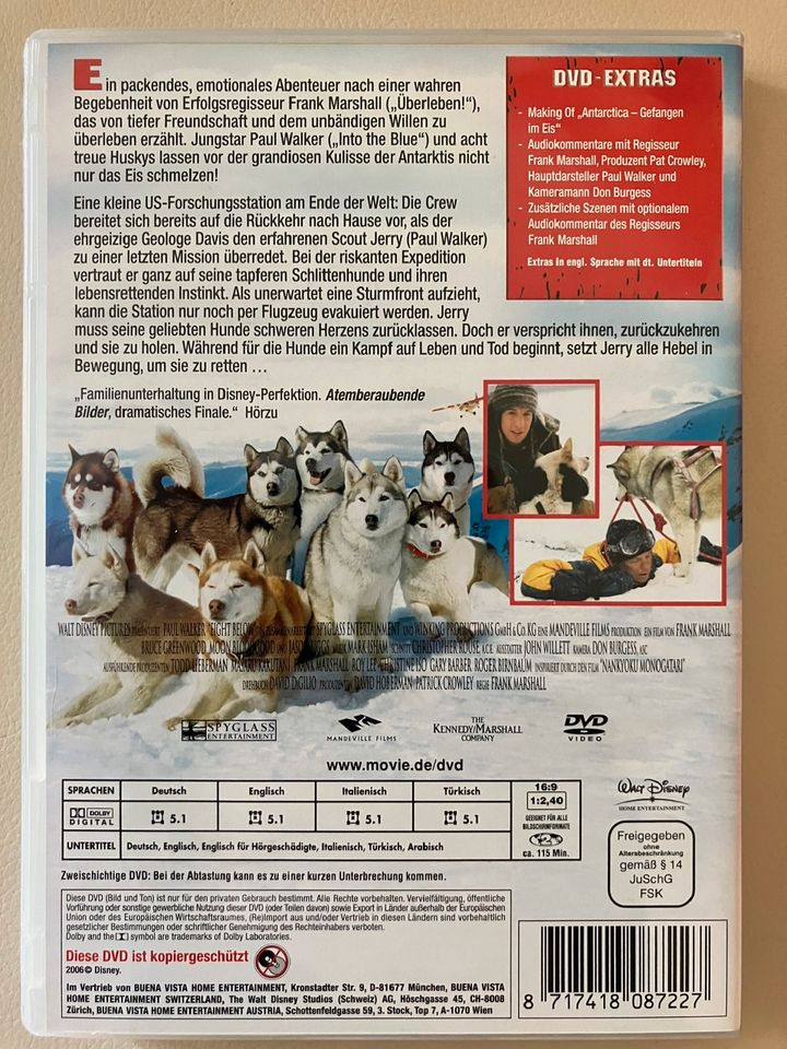 DVD - Antarctica - Gefangen im Eis! in Freiberg