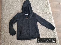 H&M Fleecejacke schwarz/grau, Gr.110/116 Nordrhein-Westfalen - Lügde Vorschau