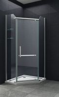 Fünfeck Duschkabine Duschwand Dusche Glas 90x90 bis 100x100 Nordrhein-Westfalen - Krefeld Vorschau