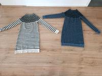 2x Kleid Gr. S C&A Weiß Blau Schwarz Langarm Warm Muster Kleider Bayern - Neu Ulm Vorschau