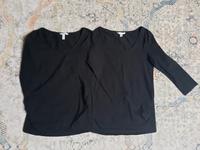Wie NEU 2 H&M Mama Langarm-Shirts Größe L Umstands-Shirt 3/4 Arm Saarland - Großrosseln Vorschau