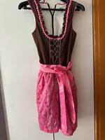 Dirndl braun rosa gr. XS 34 36 Country Line Bayern - Bergrheinfeld Vorschau