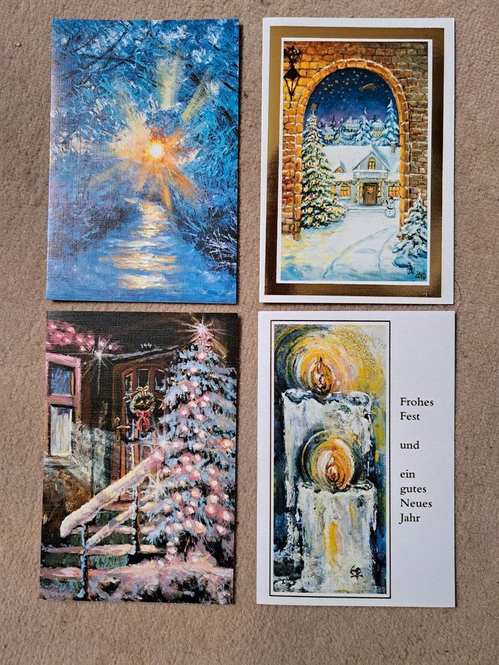 18 Weihnachtskarten in Langensendelbach