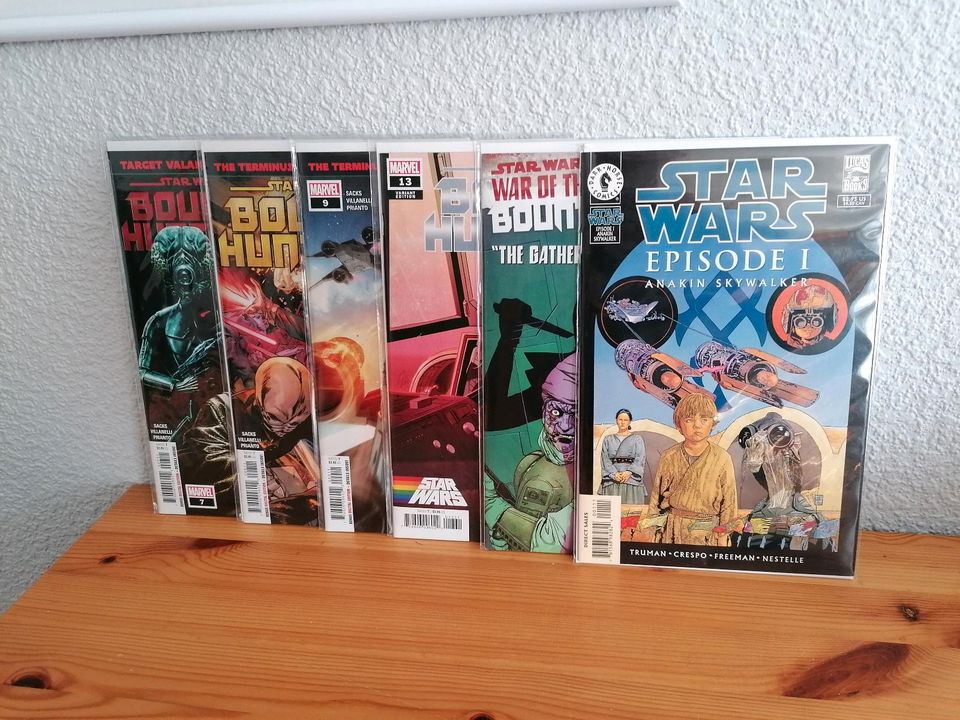 Star Wars US Comics 6x Marvel bagged and boarded in Mainhausen