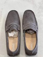 Italienische Designer-Mokkasins in grau, nagelneu, Made in Italy Hessen - Obertshausen Vorschau