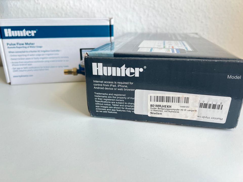 ☆ Hunter Wasserzähler HC-Durchfluss-Messgerät HC-Flow NEU OVP in Bonn