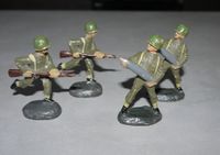 4 Massefiguren Durso Soldaten Figuren 7,5 cm soldiers figure Nordrhein-Westfalen - Erkelenz Vorschau