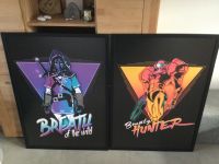 Zelda und Metroid Bild von DDJVigo schwarz gerahmt ca. 105x74 cm Dortmund - Wambel Vorschau