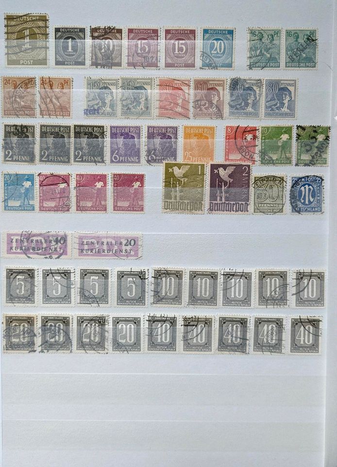 Briefmarken Sammlung in Potsdam