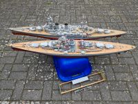 Bismarck Hood Trumpeter 1:200 gebaut Schleswig-Holstein - Tackesdorf-Nord Vorschau