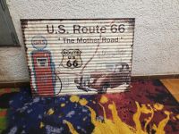 Route 66 Metallbild Saarbrücken-Halberg - Güdingen Vorschau