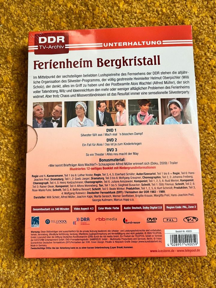 Ferienheim Bergkristall - DVD DDR-TV Archiv in Potsdam