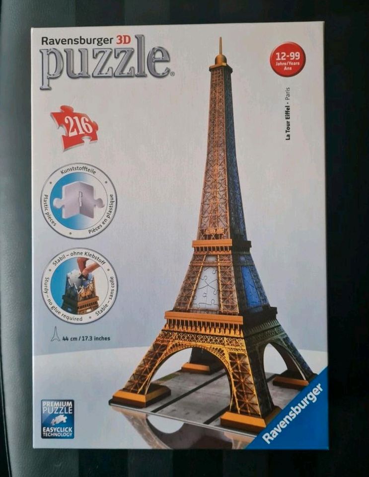 3D Puzzle Ravensburger Eiffelturm in Triebel