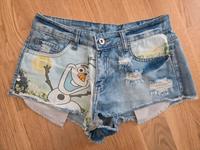 Olaf / Disney / Used Jeans Shorts / Hellblau / Hotpants Bayern - Neutraubling Vorschau