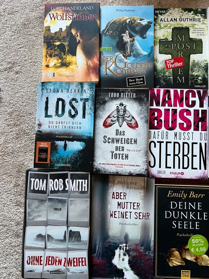 Thriller, Bücher, Taschenbuch in Eisleben