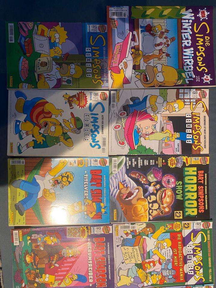 Simpsons Comics in Würzburg