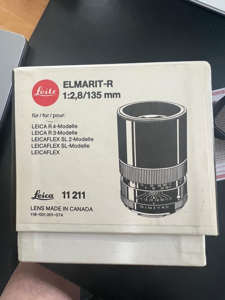 Leitz Elmarit-R 1:2,8 / 135 mm in Witten