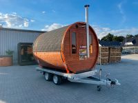 Mobile Sauna 3m Fasssauna auf rädern Vermietung Mietsauna Niedersachsen - Stuhr Vorschau