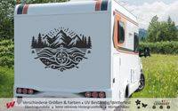 Berglandschaft | Wohnmobil, Wohnwagen Camping Aufkleber Nordrhein-Westfalen - Viersen Vorschau