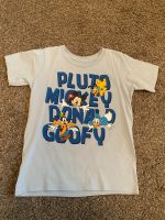 Disney T-Shirt Gr.116-122 Disneyland Mickey Pluto Neuwertig Schleswig-Holstein - Sierksrade Vorschau