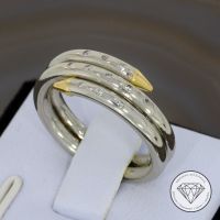 M*202833 Wert 3.850,- Spiral Brillant Ring 950 Platin + Gold XXYY Essen - Karnap Vorschau