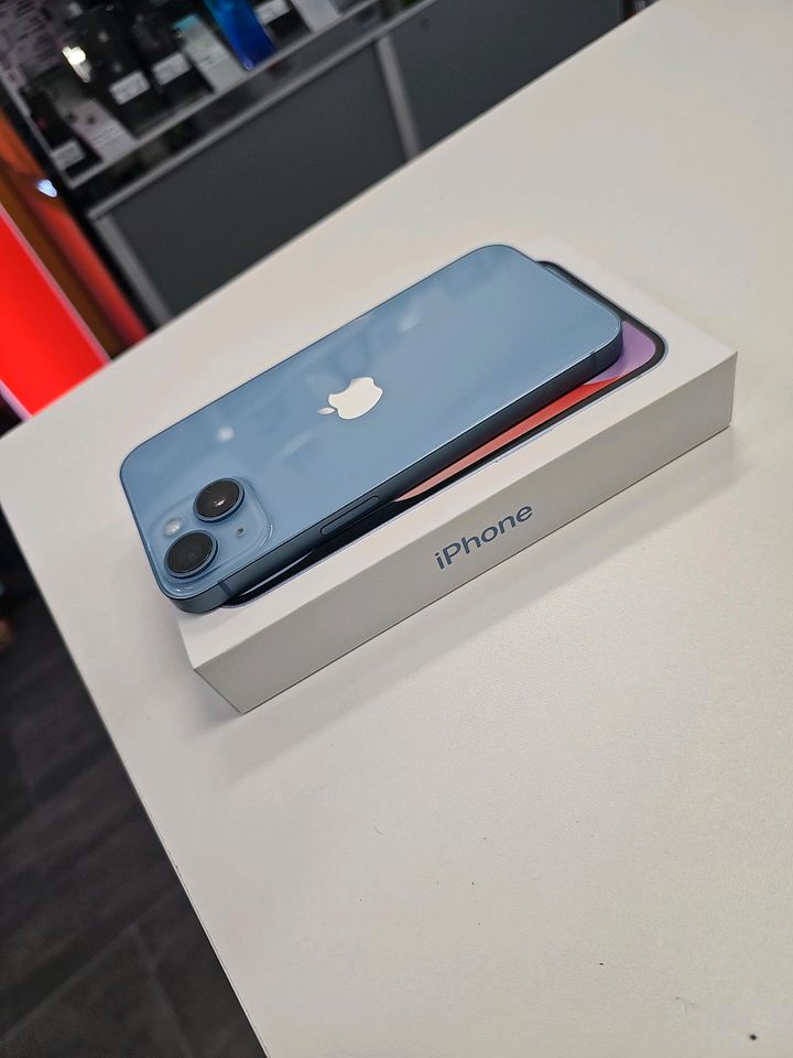 IPhone 14 128GB in Blau Neuwertige Zustand Akku 92% Für 519€ in Frankfurt am Main