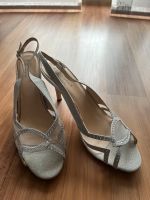 High Heels Stilettos Hochzeit Silber 41 Bayern - Dingolfing Vorschau