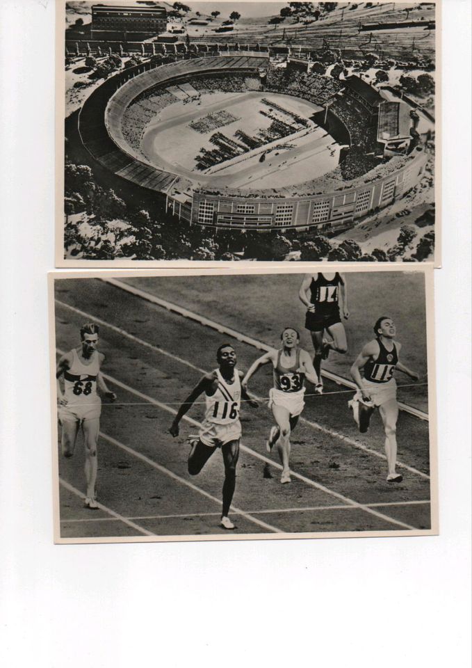 Sammelkarten von 1956 Melbourne olympische spiele in Schönebeck (Elbe)