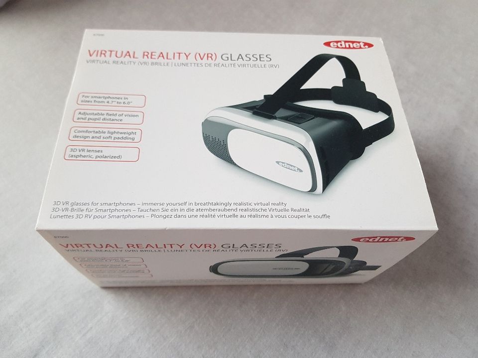 Ednet Virtual Reality (VR) Brille/ Glasses in Nordrhein-Westfalen -  Gladbeck | eBay Kleinanzeigen ist jetzt Kleinanzeigen