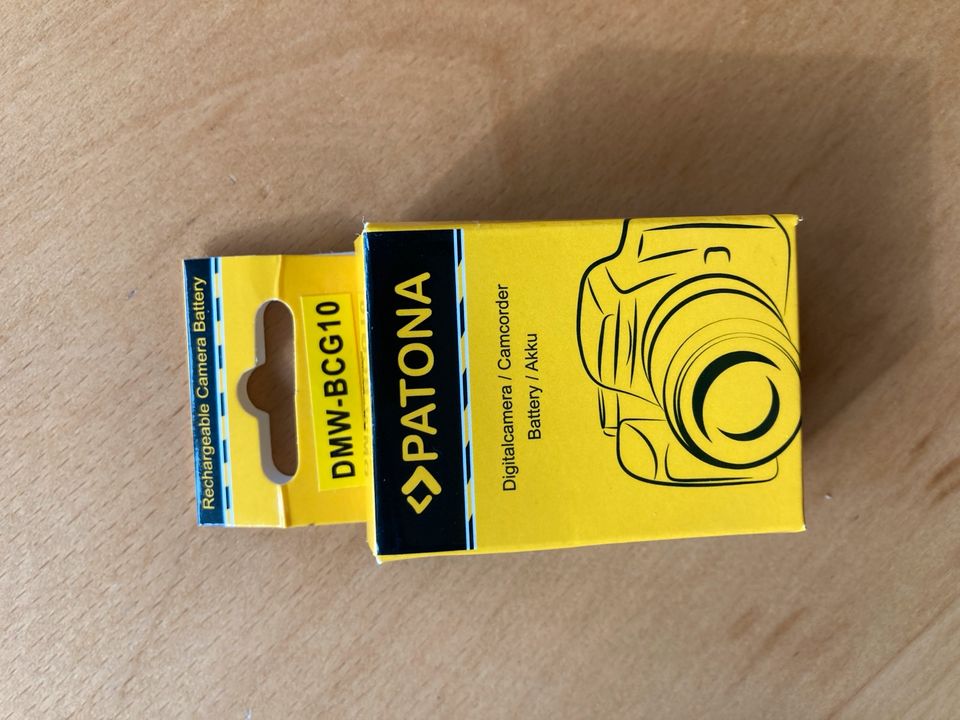 Akku- Patona dmw-bcg10 für Panaconic camera in Blaubeuren