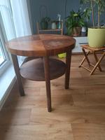 Couch Tisch  DDR Vintage rund Holz Sachsen - Hoyerswerda Vorschau