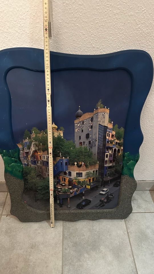 Hundertwasser Wandbild in Riedstadt