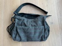 NEU! Handtasche O.I.S, aus Finnland, grau kariert Stoff Bayern - Nußdorf Vorschau