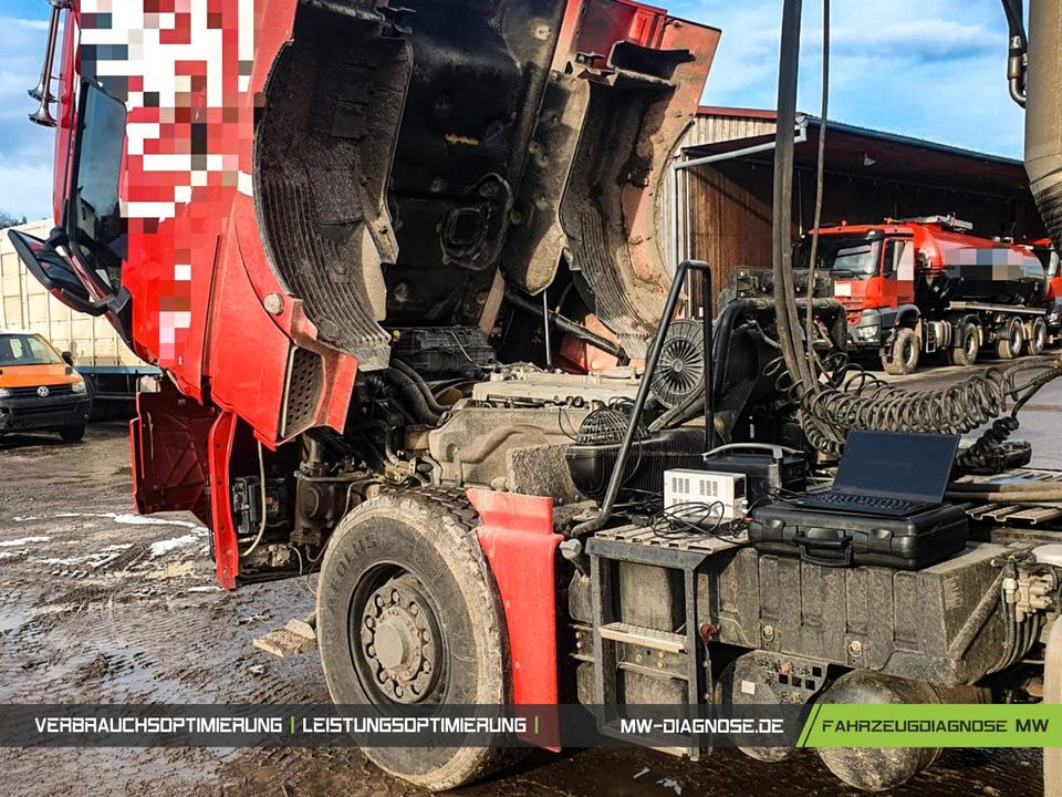 MAN SCANIA MB DAF Volvo Optimierung Verbrauchssenkung LKW TRUCK in Kindelbrück