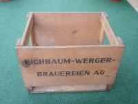 Holzkiste Eichbaum Werger Brauereien AG Bierkiste von 1967 Rheinland-Pfalz - Siesbach Vorschau