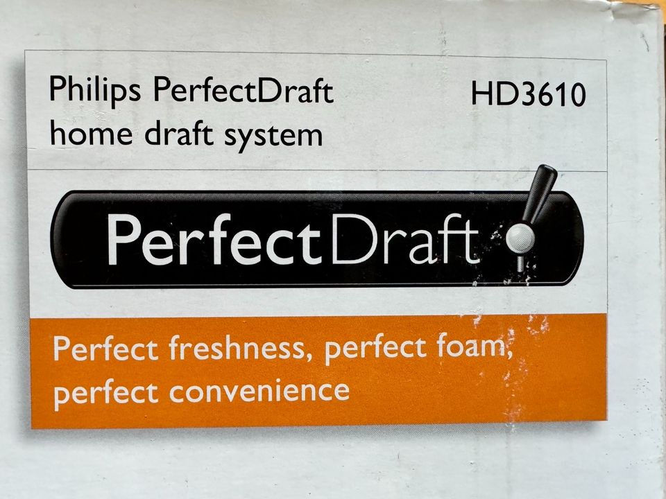 Philips Perfect Draft HD3610 Bierzapfanlage in Oldenburg