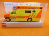 Busch 1:87  41808  Ford E-350 RTW Paramed Ambulanz  Herten Bayern - Günzburg Vorschau