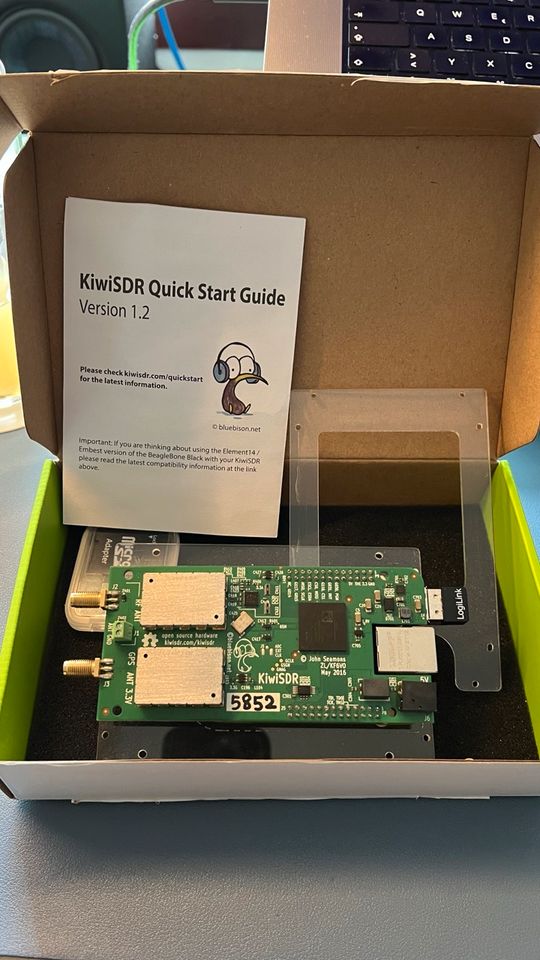 Kiwi SDR Kurzwellen Empfänger inkl. BeagleBone, GPS und WiFi in Tornesch