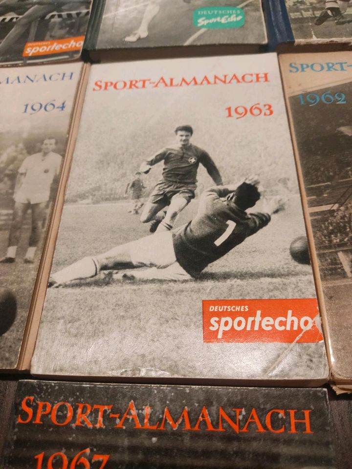 Sport-Almanach, 1959-1964 + 1967, Deutsches Sportecho in Berlin