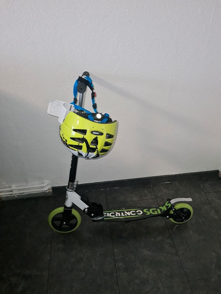 Scooter roller skids controll inkl gratis fahhrad Helm uvex Neu in Berlin